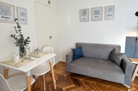 Departamento monoambiente en Recoleta (Anchorena 1586 – 703)
